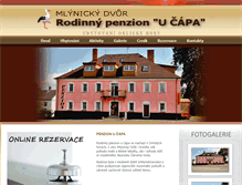 Tablet Screenshot of mlynickydvur.cz